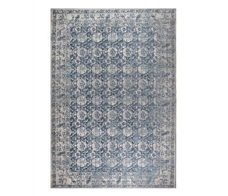 Zuiver Carpet Malva Denim blue cotton 300x200cm