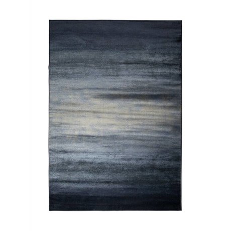 Zuiver 240x170cm textile tapis bleu Obi