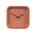 Zuiver Horloge mignon 13,5x6x13,5cm en céramique rose