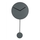 Zuiver Reloj de pared mínimo 30x4x63cm plástico gris