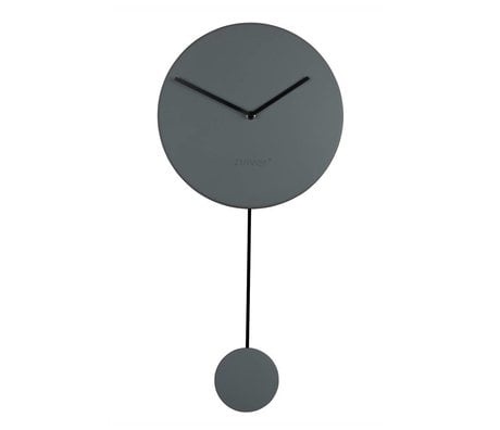 Zuiver Wall Clock Minimal gray plastic-30x4x63cm