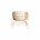 Housedoctor Naturale sedia in rattan marrone Coon 60,5x70x70cm