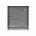 Housedoctor Armario zinc gris metálico 35x15x40cm cristal
