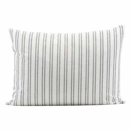 Housedoctor Kussenhoes additionel 50x30cm algodón blanco