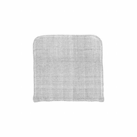 Housedoctor Coon gris de algodón funda de almohada 48x48cm