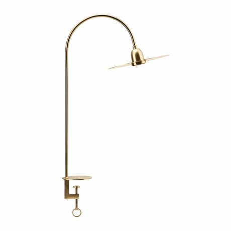 Housedoctor Table lamp Glow brass gold metal 79cm