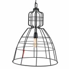 Anne Lighting Anne colgante de metal negro lámpara MarkllI ø43x68cm