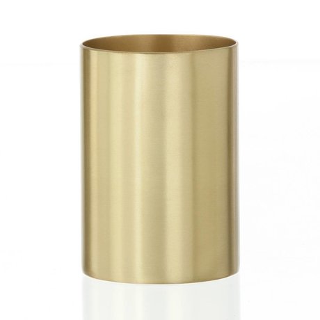 Ferm Living Becher/Stifthalter "BRASS CUP" aus Messing Ø6x9cm