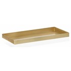 Ferm Living Plateau 'BRASS TRAY' en laiton, 15x30x2cm