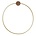 Ferm Living Ottone anello di tovagliolo, colore oro, Ø20,5cm