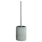 Housedoctor WC-Bürste/Halter aus Zement, grau, Ø10,1xh38cm