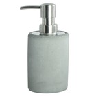 Housedoctor Distributeur de savon fabriqué de ciment, gris, Ø7,6x17,1cm