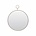 Housedoctor Spiegel The Loop Glas Metall Ø38cm