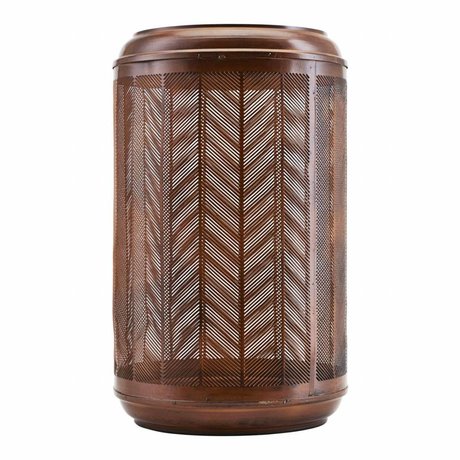 Housedoctor Lys rød Eputy metal Ø26x42cm