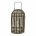 Housedoctor Laterne Ova Natur Rotan Glas Metall Ø25x42cm