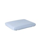 Ferm Living Changing table mattress cover Hush light blue cotton