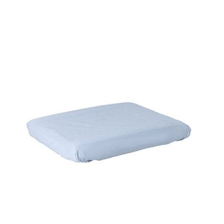 Ferm Living Changing table mattress cover Hush light blue cotton