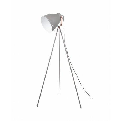 Leitmotiv Lampadaire Mingle métal gris Ø26,5 x145cm