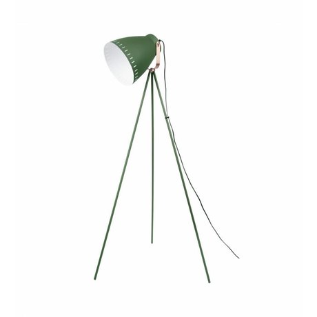 Leitmotiv Lámpara de pie Mingle metal verde 26,5 x145cm