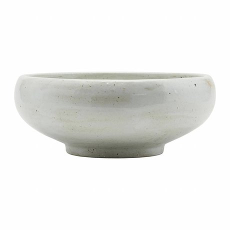 Housedoctor Scale Made Ivory Porcelain Ø26x10cm