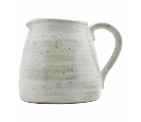 Housedoctor Jug made ivory white porcelain 15cm