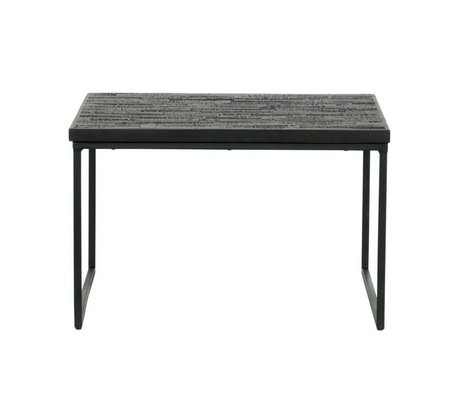 BePureHome compartir mesa de madera 38x60x60cm negro