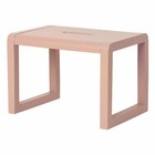 Ferm Living Poco silla de madera de color rosa Arquitecto 33x23x23cm