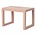 Ferm Living Chair Little Architect pink wood 33x23x23cm