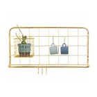 pt, Küchenregal goldfarben Eisen 60x30x5cm