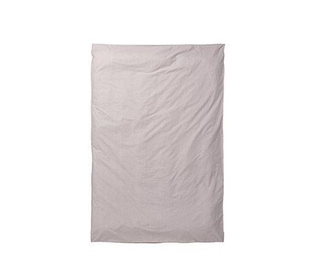 Ferm Living Bettdeckenbezug Hush milky way rosa 150x210cm