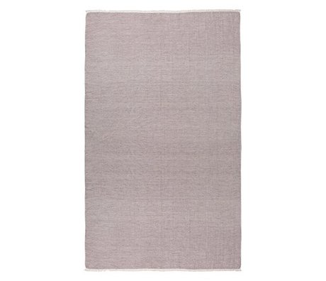 Ferm Living Tischdecke Blend bordeaux rot 240x140cm