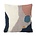 Ferm Living Throw Pillow Loop Paysage Toile de laine multicolore 50x50cm