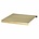 Ferm Living Vassoio per Plant Box in metallo dorato 26x26x2.5cm