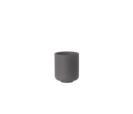 Ferm Living Cup Sekki gray ceramic small Ø6.5x5.5cm