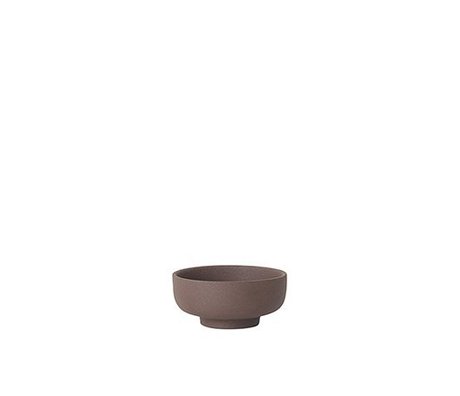 Ferm Living Salt can Sekki gray ceramic Ø7.5x3.3cm