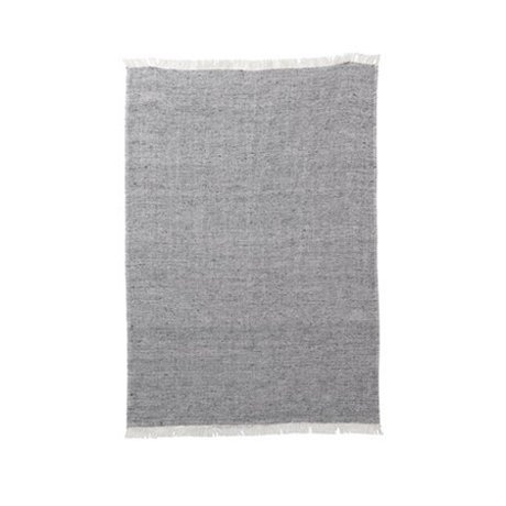 Ferm Living Asciugamano da cucina in misto lino grigio cotone 70x50cm