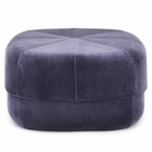 Normann Copenhagen Puff Circus violett Velours large 35x65x65cm