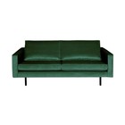 BePureHome Sofa Rodeo 2.5-seat Green Forest green velvet velvet 190x86x85cm