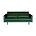 BePureHome Sofa Rodeo 2.5-seat Green Forest green velvet velvet 190x86x85cm