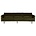 BePureHome Canapé Rodeo 3 places Green Hunter vert velours 85x277x86cm