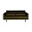 BePureHome Sofa Rodeo 2,5-Sitzer Green Hunter grün Samt 190x86x85cm