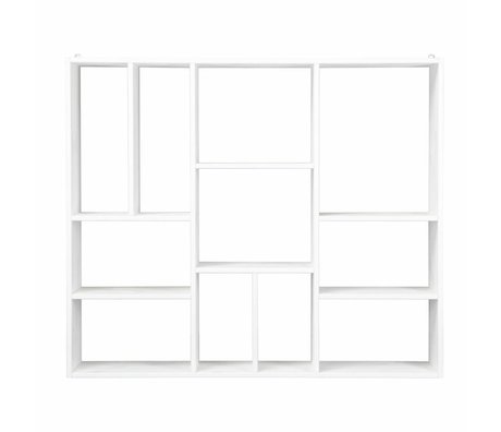 vtwonen Coffret XL bois blanc 94x110x20cm