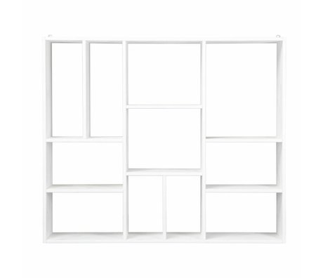 vtwonen Coffret XL bois blanc 94x110x20cm