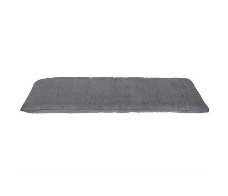 vtwonen Cuscino Negozio in cotone grigio 120x50x6cm