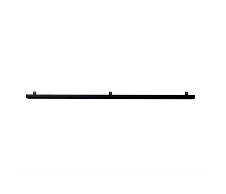 vtwonen Wall board black metal 120x7,5x2,5cm