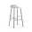 Normann Copenhagen Bar chair shape white plastic chrome 53x45x87cm