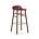 Normann Copenhagen Barstuhl Form rot braun Kunststoff holz 45x45x87cm
