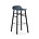 Normann Copenhagen Tabouret forme bleu bois plastique noir 53x45x87cm