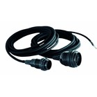 Housedoctor Cable eléctrico con E27, negro, 300cm