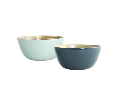 Nicolas Vahé Bowl Set Cravina bambou, gris, Ø12,5cm